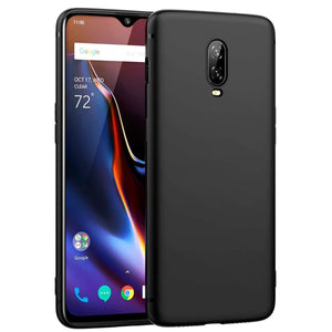 OnePlus 6T Case Ultra Slim Hard Back Cover - Matte Black