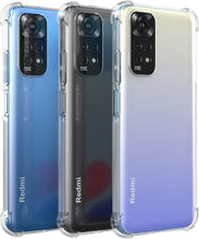 Xiaomi Redmi Note 11 Case Clear Shockproof Cover & Glass Screen Protector