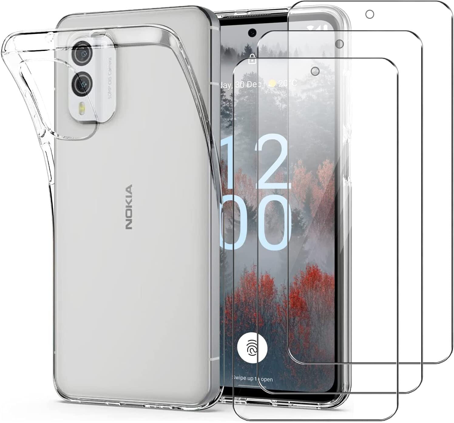 Glass clearance phone cover
