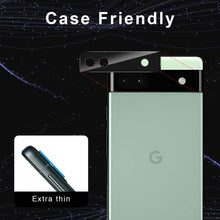 2 Pack Google Pixel 6a 5G 9H Camera Lens Case Protector Tempered Glass Cover