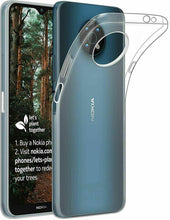 Nokia G50 5G Case Clear Gel Cover & Glass Screen Protector