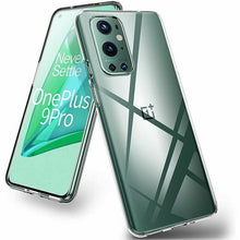 OnePlus 9 Pro Case Gel Clear Cover & Full Glass Screen Protector