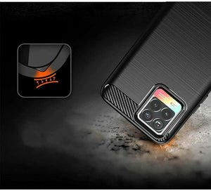 Realme 8 Case Carbon Gel Cover Ultra Slim Shockproof