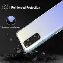 Xiaomi Redmi Note 11 Case Clear Shockproof Cover & Glass Screen Protector