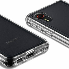 Samsung Galaxy Xcover 5 Case Clear Slim Gel Cover & Glass Screen Protector