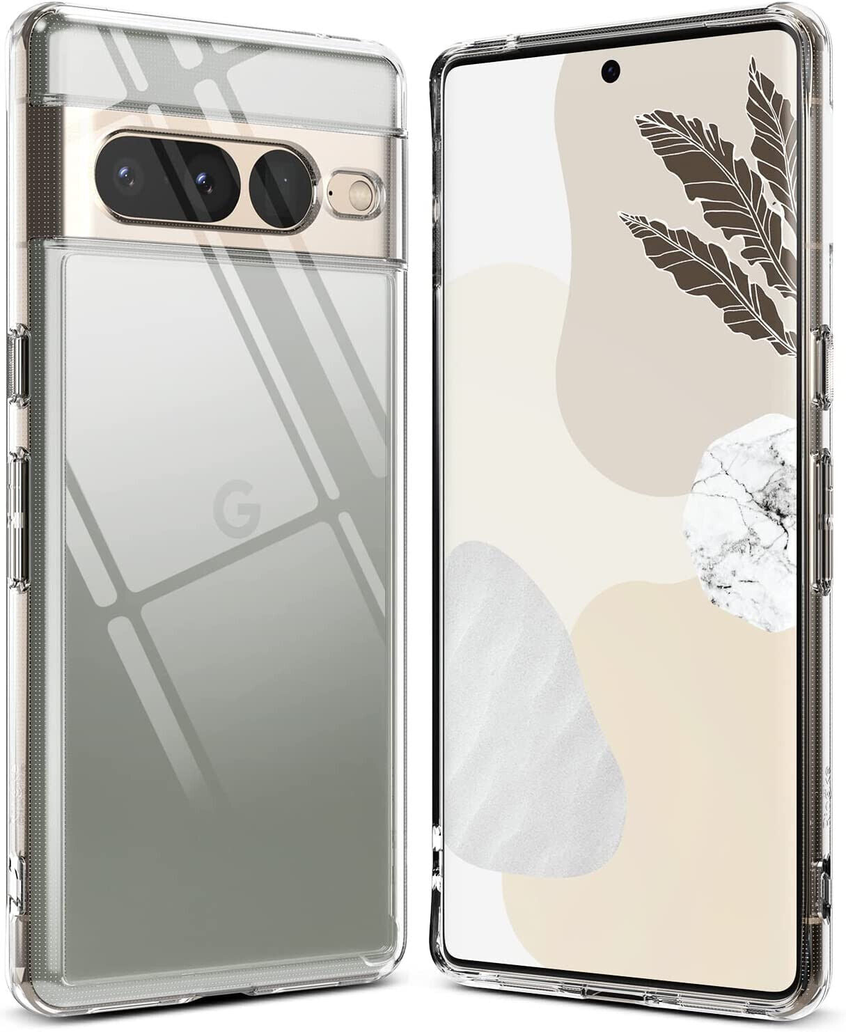 Google Pixel 7 Pro Case Clear Silicone Ultra Slim Gel Cover