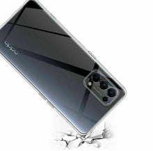 Oppo Find X3 Lite Case Clear Slim Gel Cover & Glass Screen Protector