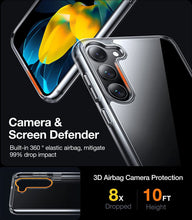 Samsung Galaxy S23+ Plus Case Clear Silicone Ultra Slim Gel Cover