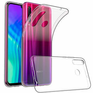 Honor 20 lite Case Clear Slim Gel Cover & Glass Screen Protector
