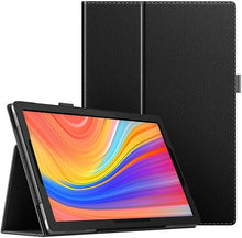 Lenovo Tab P11 Case Leather Folio Stand Cover & Glass Protector