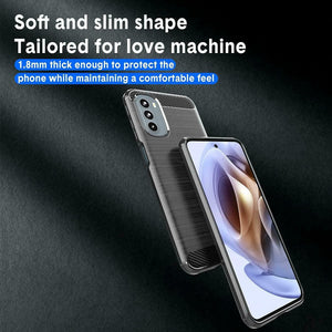 Nokia G11 Case Carbon Gel Cover Ultra Slim Shockproof
