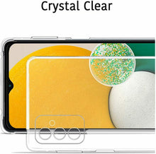 Samsung Galaxy A13 5G Case Clear Slim Gel Cover & 2X Glass Screen Protector