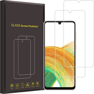 (2 Pack) Tempered Glass Screen Protector Samsung Galaxy A33 5G