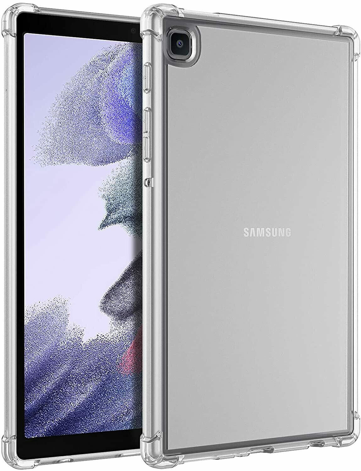 Samsung Galaxy Tab A7 Lite Case Clear Shockproof Case TPU Silicone