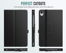Lenovo Tab M8 2ND/ 3RD Gen Case Leather Folio Cover + Glass Screen Protector
