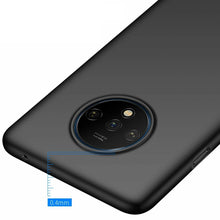 OnePlus 7T Case Slim Hard Cover & Glass Screen Protector