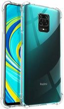 Xiaomi Redmi Note 9 Pro Case Clear Shockproof Cover & Glass Screen Protector