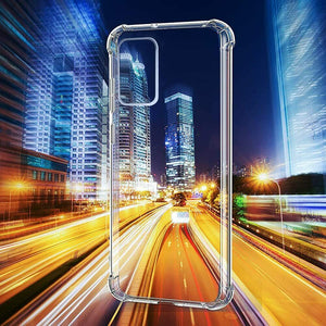 Xiaomi Redmi Note 11 Pro 5G Case Clear Shockproof & Glass Screen Protector