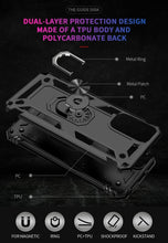Case Xiaomi Redmi Note 11 Pro Kickstand Cover & Glass Screen Protector