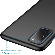 Samsung Galaxy S20+ / 5G Case Slim Hard Cover Matte & Full Glass Protector