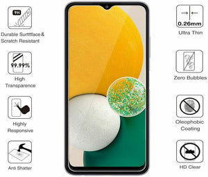 Samsung Galaxy A03 Core Tempered Glass Screen Protector Case Friendly