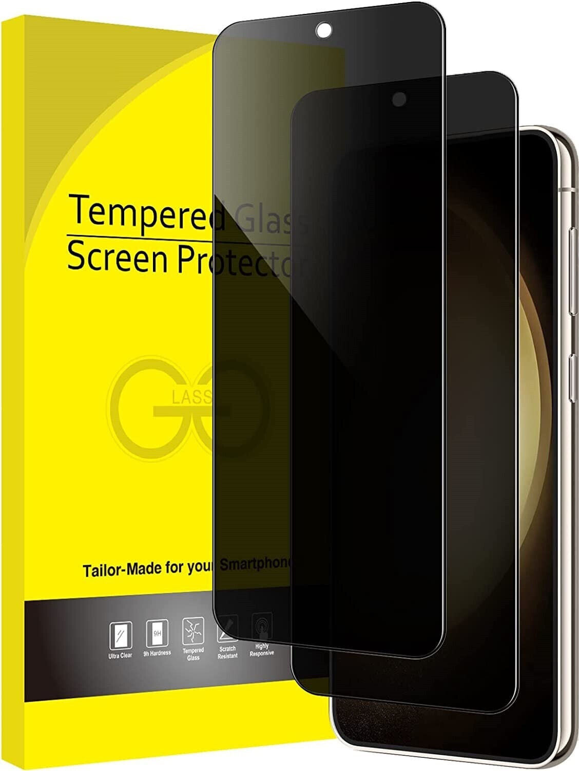 Samsung Galaxy S23+ Plus Screen Protector Tempered Glass Privacy Anti-Spy