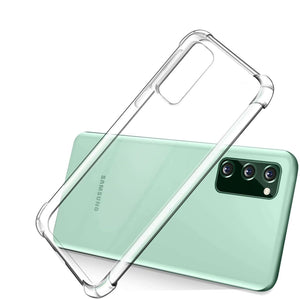 Samsung Galaxy S20 FE Case Clear Silicone Slim Shockproof Gel Cover