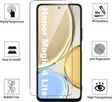 Honor Magic 4 Lite 5G Case Clear Slim Gel Cover & Glass Screen Protector