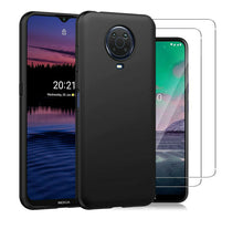 Nokia G20 Case Slim Silicone Cover & Glass Screen Protector