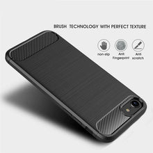 Apple iPhone SE (2020) Carbon Fibre Cover & Glass Screen Protector
