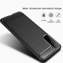 Samsung Galaxy S21+ (Plus) / 5G Case Carbon Gel Cover Ultra Slim Shockproof