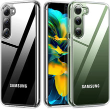Samsung Galaxy S23+ Plus Case Clear Silicone Ultra Slim Gel Cover
