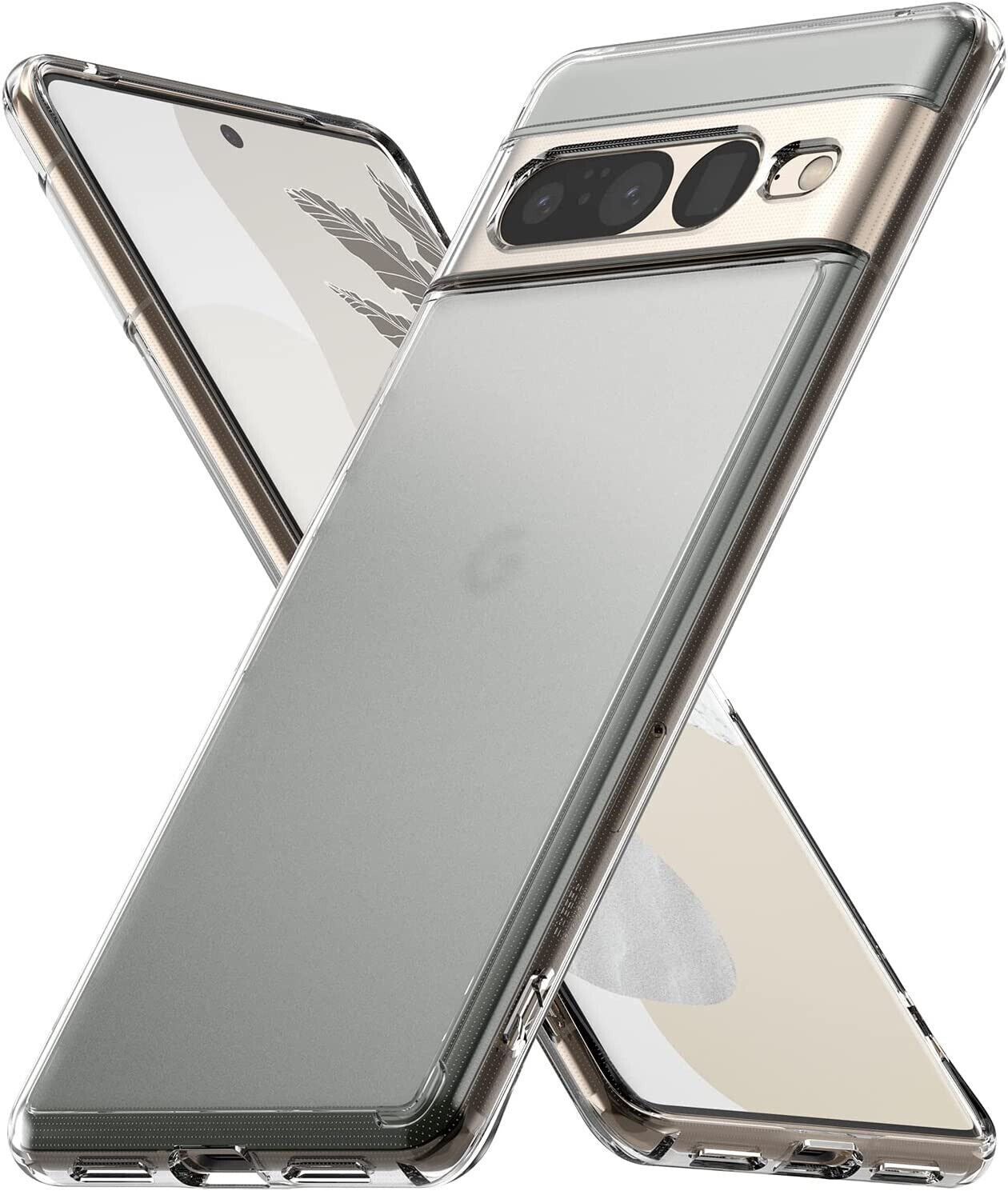 Google Pixel 7 Pro Case Clear Silicone Ultra Slim Gel Cover