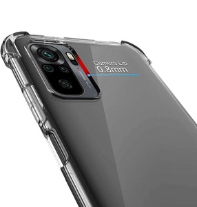 Xiaomi Redmi Note 10 Case Clear Silicone Slim Shockproof Gel Cover