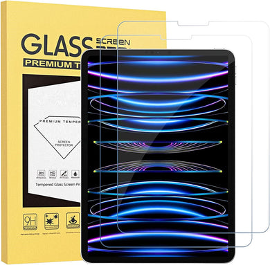 (2 Pack) Apple iPad Pro 11 (2022) Tempered Glass Screen Protector 4TH Gen
