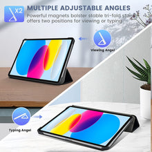 Apple iPad (2022) Smart Case Cover & Glass Screen Protector 10th Gen