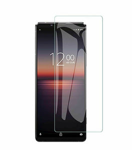 Sony Xperia 1 III Case Slim Hard Back Cover & Glass Screen Protector