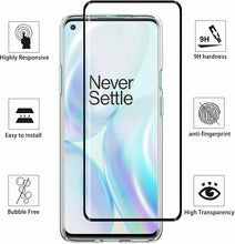 OnePlus 8 / 5G Case Gel Cover & Full Glass Screen Protector