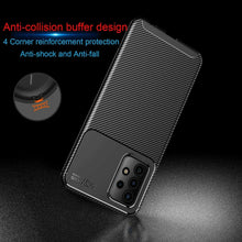 Samsung Galaxy A52s 5G Case Carbon Slim Cover & Glass Screen Protector