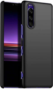 Sony Xperia 10 II Case Ultra Slim Hard Back Cover - Matte Black