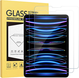 (2 Pack) Apple iPad Pro 12.9 (2022) Tempered Glass Screen Protector 6TH Gen