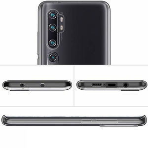 Xiaomi Mi Note 10/Note 10 Pro Case Gel Cover & Full Glass Screen Protector