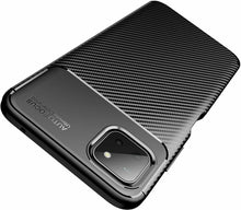 Samsung Galaxy A22 5G Case Carbon Gel Cover Ultra Slim Shockproof