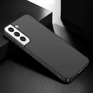 Samsung Galaxy S22+ 5G Case Slim Hard Cover & Glass Screen Protector (Plus)