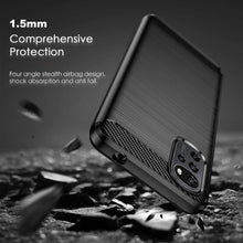 Motorola Moto G22 Case Carbon Fibre Gel Cover Ultra Slim Shockproof