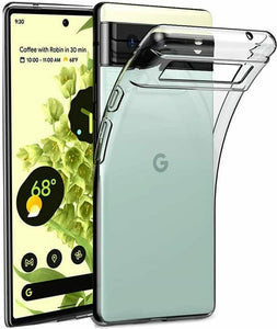 Google Pixel 6 Pro Case Clear Silicone Ultra Slim Gel Cover