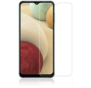 Samsung Galaxy A12 Case Clear Gel Cover & 2 Pack Glass Screen Protector