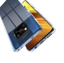 Xiaomi Poco X3 NFC Case Clear Slim Gel Cover & Glass Screen Protector