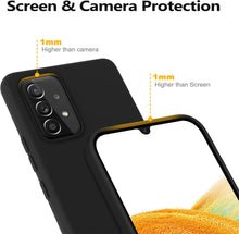 Samsung Galaxy A33 5G Case Slim Hard Back Cover & Glass Screen Protector