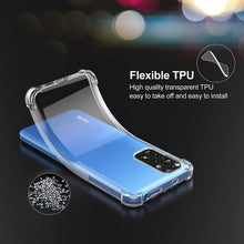 Xiaomi Redmi Note 11 Case Clear Shockproof Cover & Glass Screen Protector